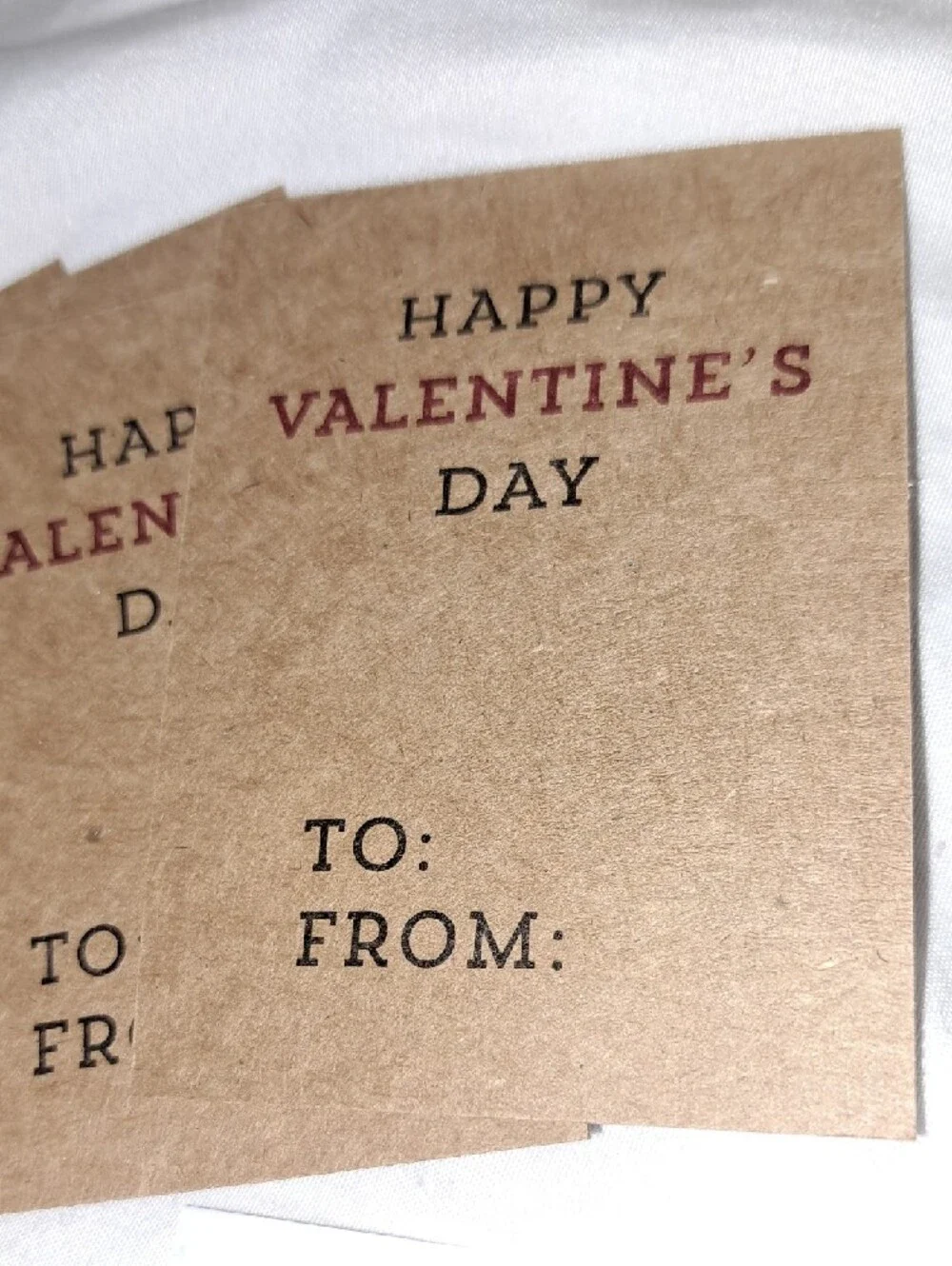 Happy Valentines Day Heart Set Of 5
